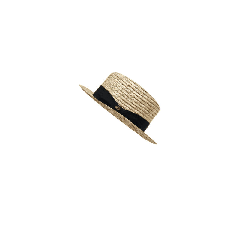 Straw Porkpie Hat