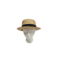 Straw Porkpie Hat