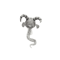 Grey Goat Hat