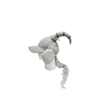 Grey Goat Hat