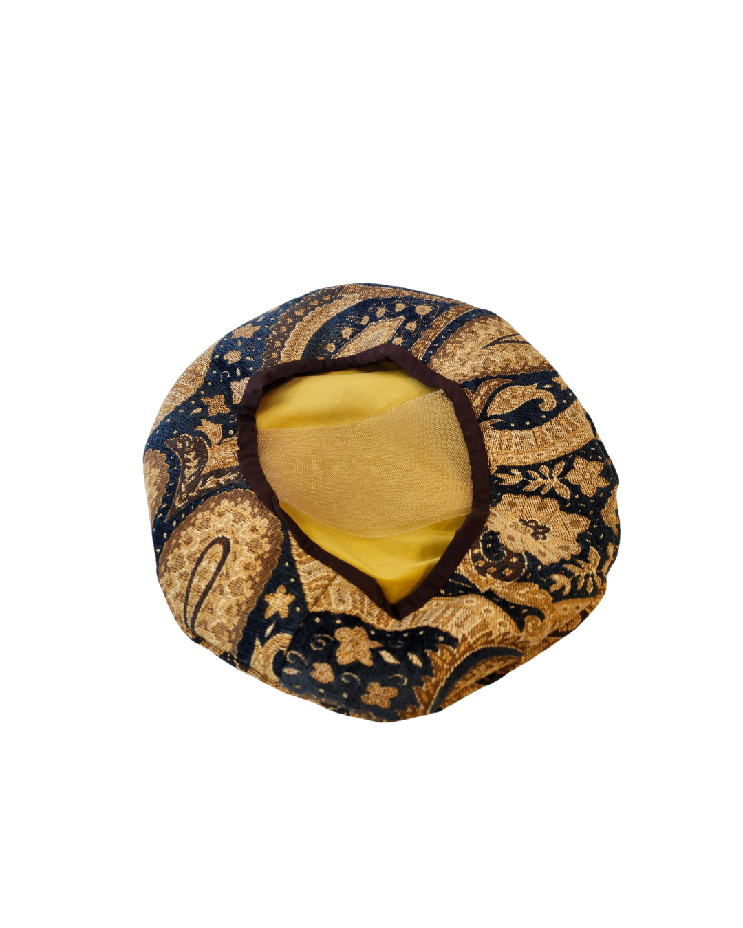 Blue and Gold Tudor Hat