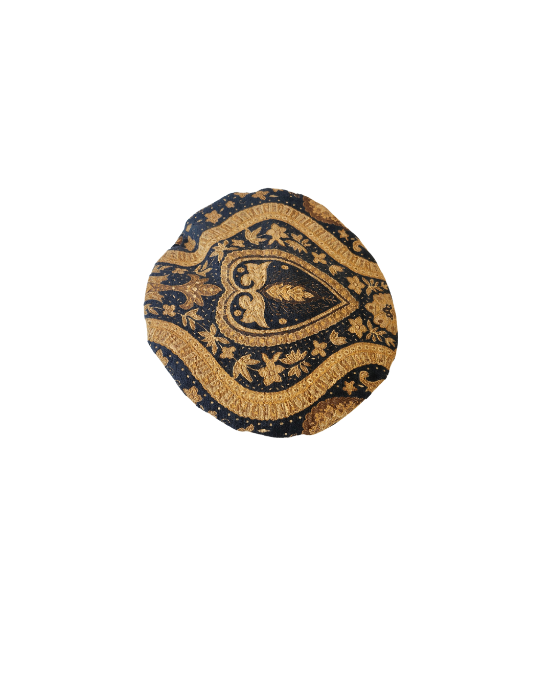 Blue and Gold Tudor Hat