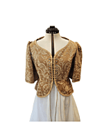 18th Century Golden Brocade Bodice