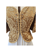 18th Century Golden Brocade Bodice