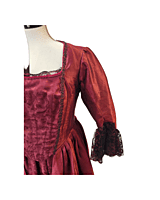 Ruby Red 18th Century Gown Ruby Red 18th Century Gown