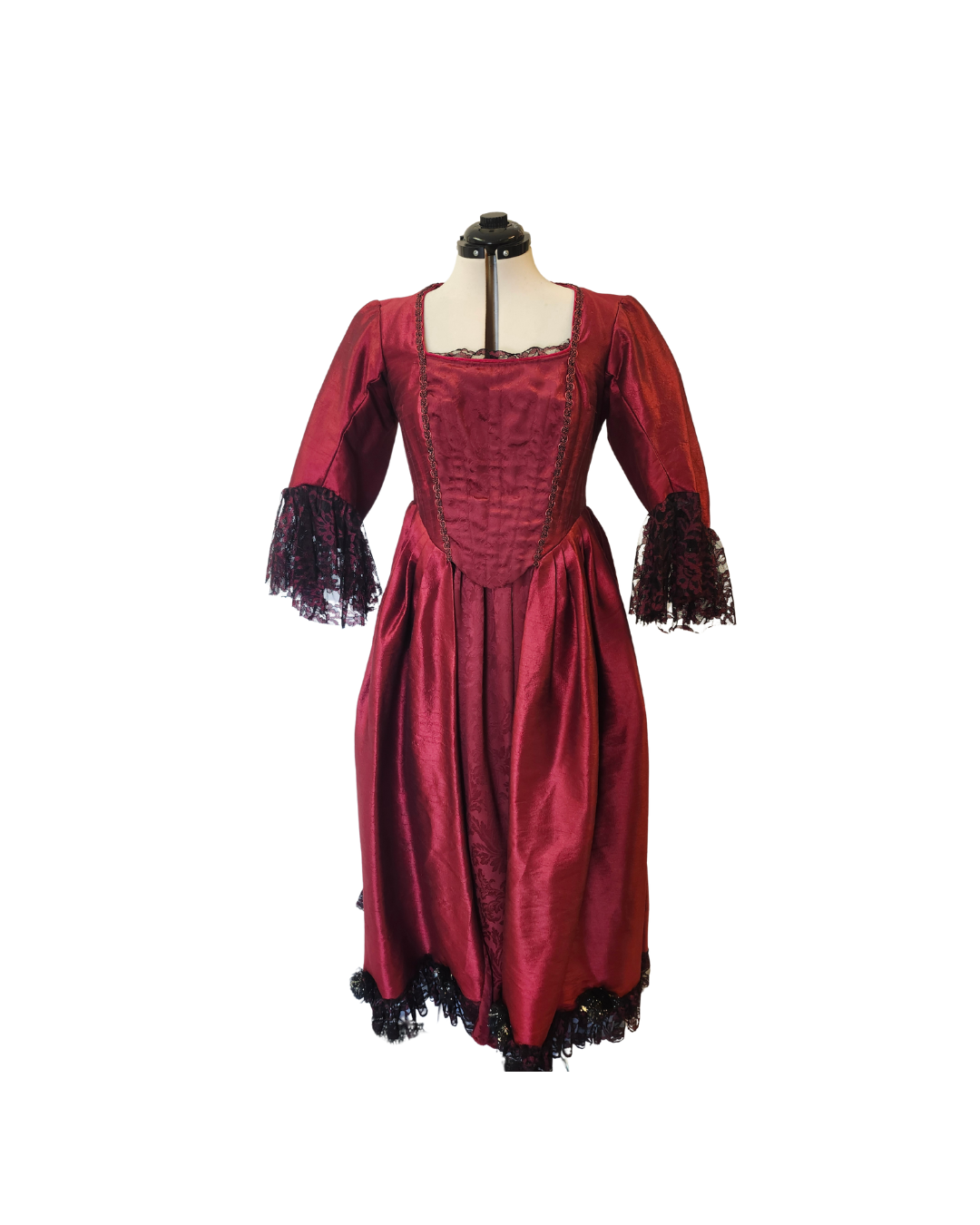Ruby Red 18th Century Gown Ruby Red 18th Century Gown