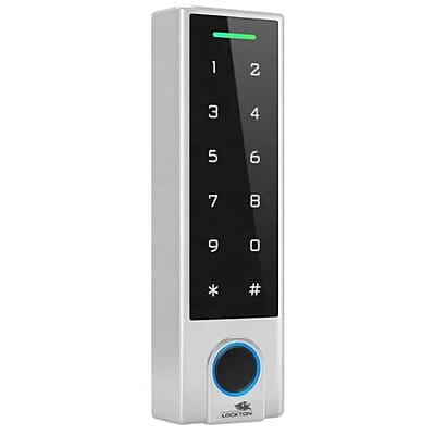 LOCKTON 'E-Series' Narrow Smart Keypad with Fingerprint Access