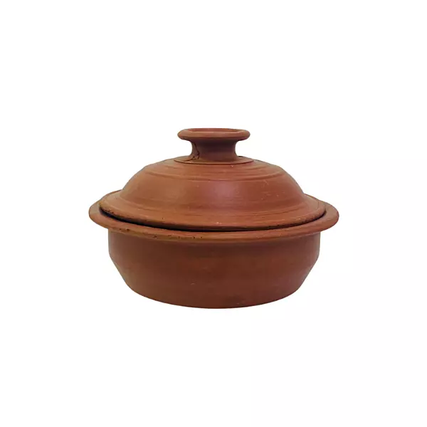 Clay Pot With Lid (S)