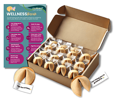 Wellness Break Fortune Cookies