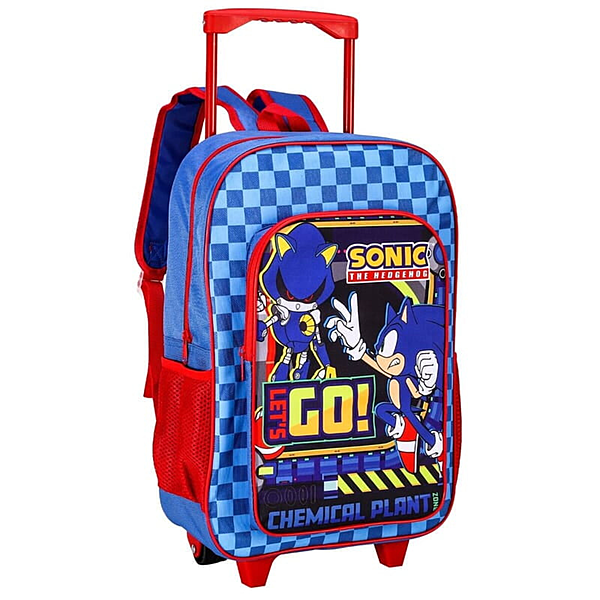 Sonic The Hedgehog Deluxe Trolley Backpack