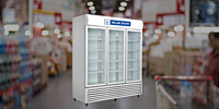 Suitable for Super Market: Blue Star Visi Cooler-VC1200CD with Uniform Cooling Suitable for Super Market: Blue Star Visi Cooler-VC1200CD with Uniform Cooling