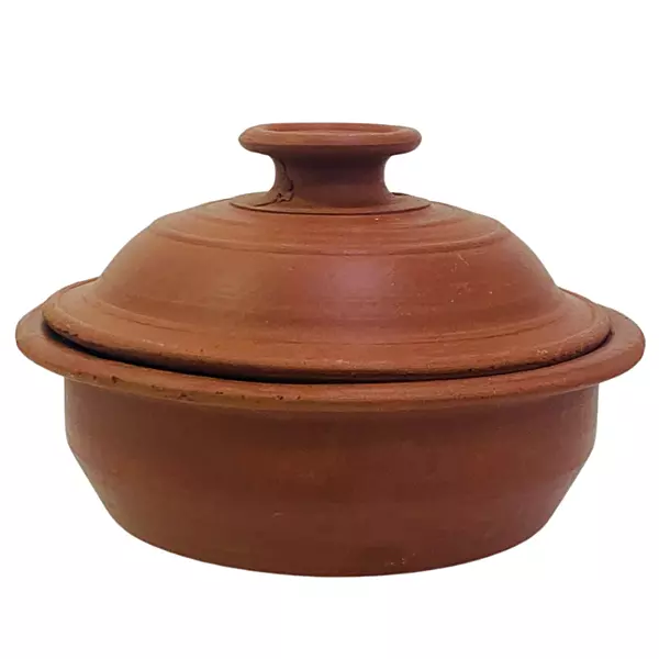 Clay Pot With Lid (L)