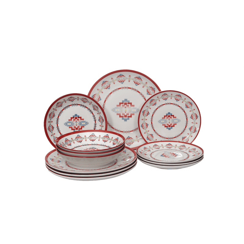 Ceramic Dinner Set 12 pc [2339]