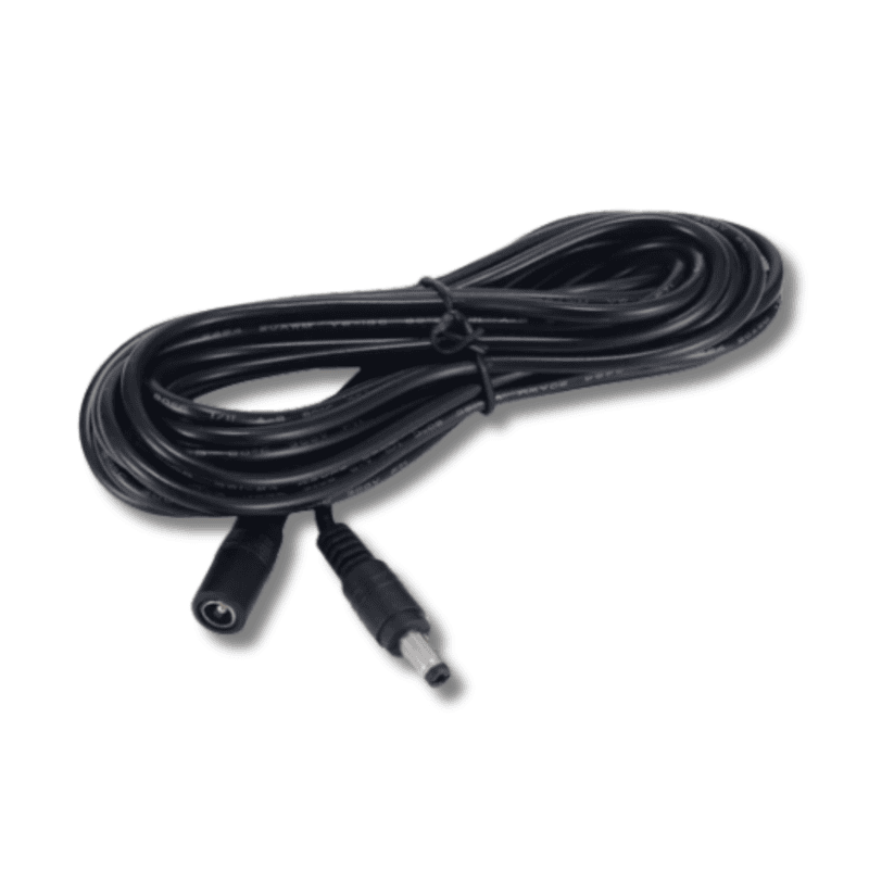 DC Extension Power Cable Male to Female – 3m / 5m / 10m / 15m / 20m / 30m | 5.5mm x 2.1mm Plug | Power Cord for CCTV, LED Strips, Routers & More