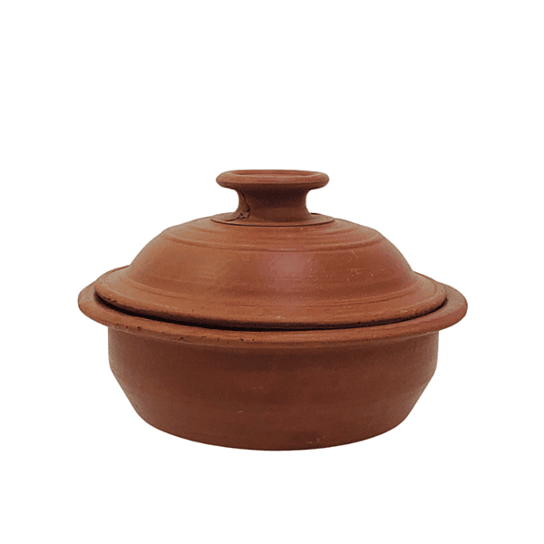 Clay Pot With Lid (M)