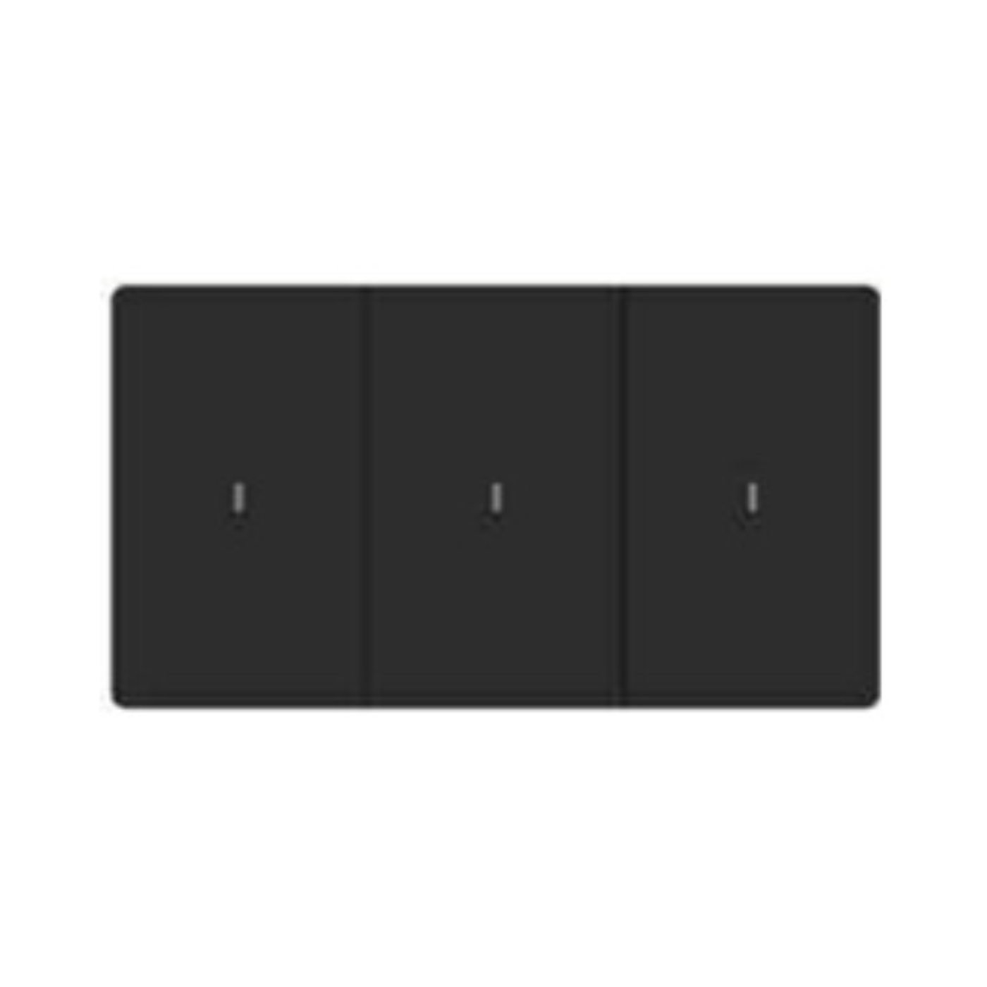 TUYA 3 Gang 1 Way ZigBee Push Switch Black