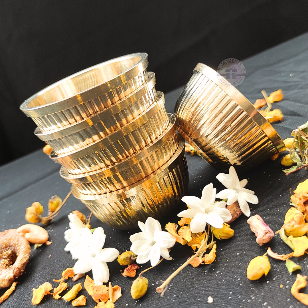 Golden Gleam Brass Bowl