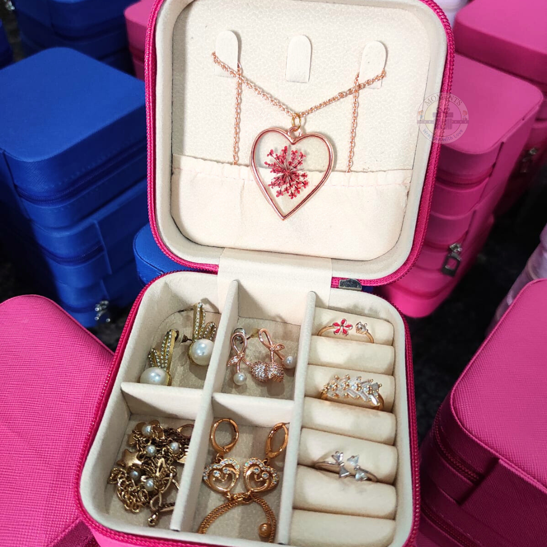 TreasureNest Square Jewellery Box