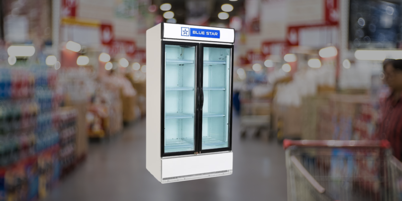 Suitable for Super Market: Blue Star Super Cooler SC1000F-947 liters