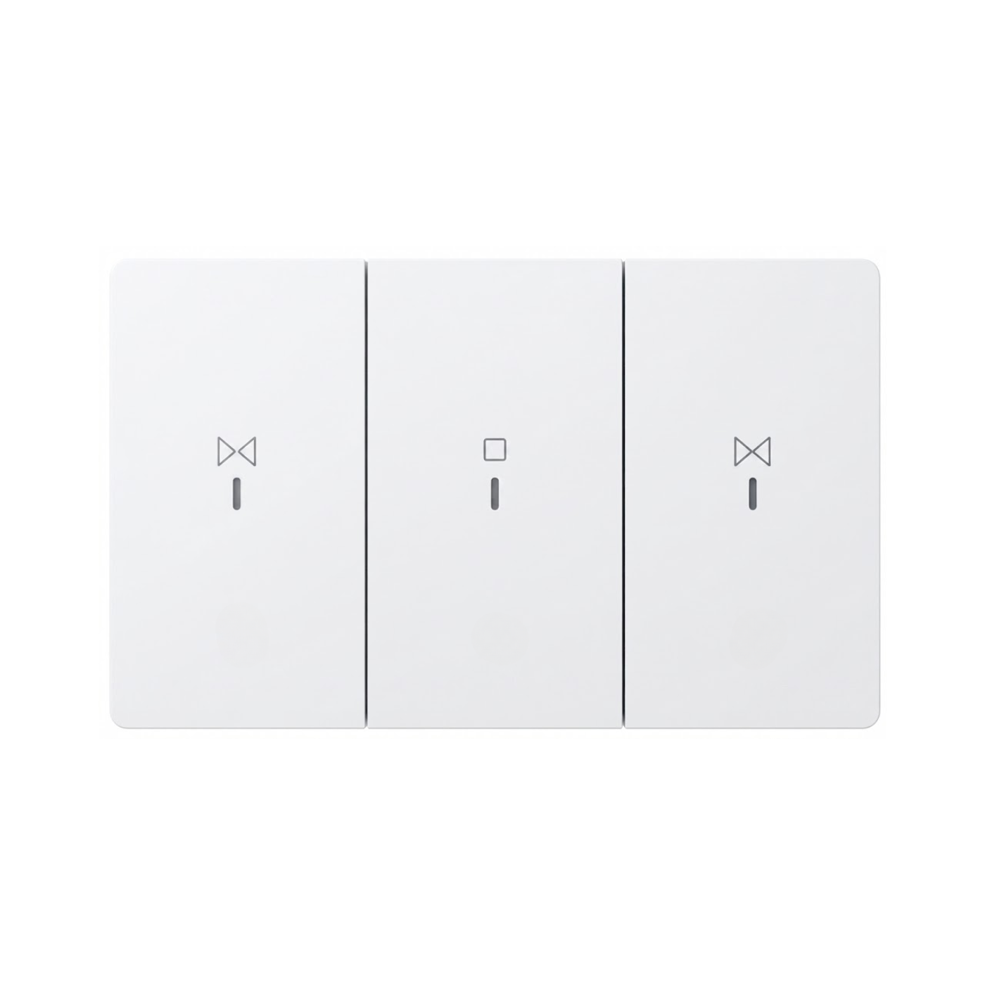TUYA zigbee curtain push switch white (Tuya app)