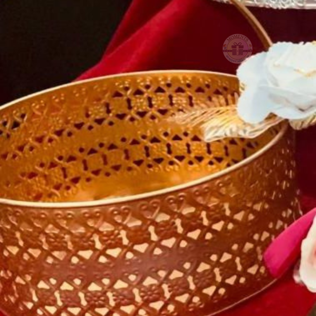 Golden Garden Basket