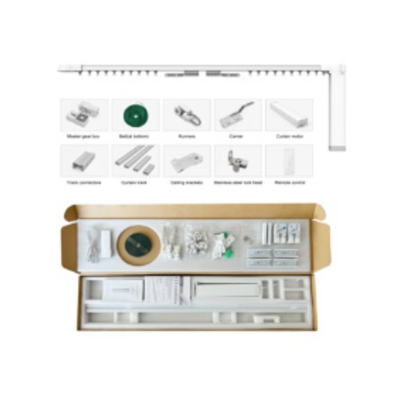 TUYA Smart Curtain Kit 4.2m