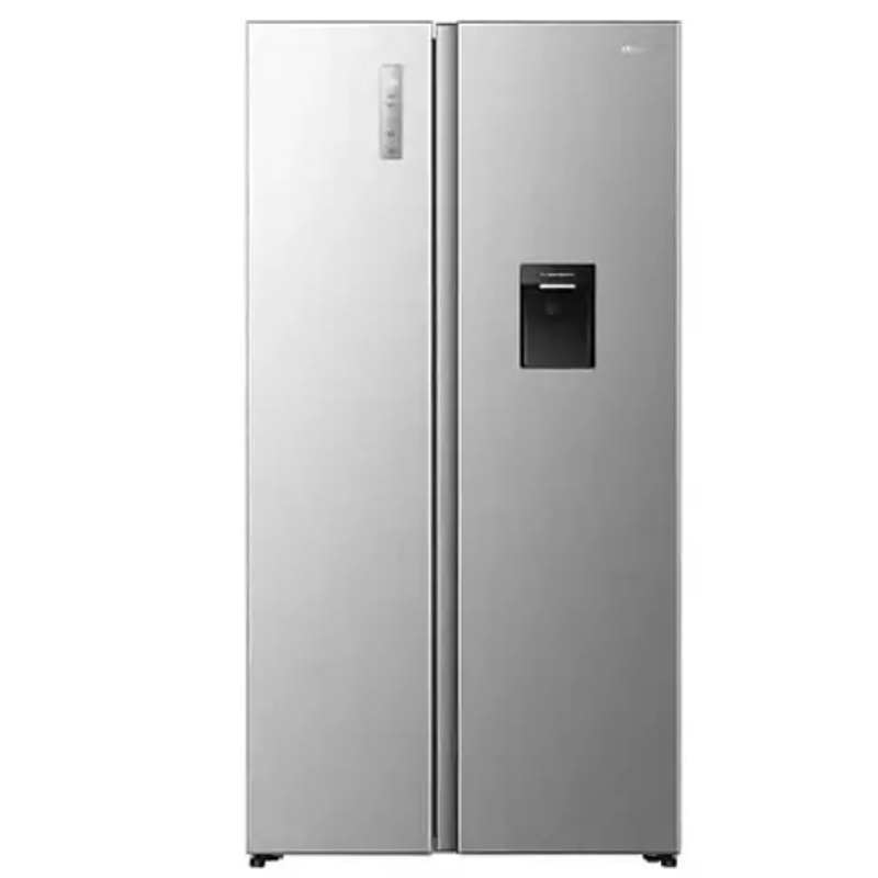 HISENSE 541L Side by Side Fridge with Black Mirror Glass Door REF558DR HISENSE 541L Side by Side Fridge with Black Mirror Glass Door REF558DR