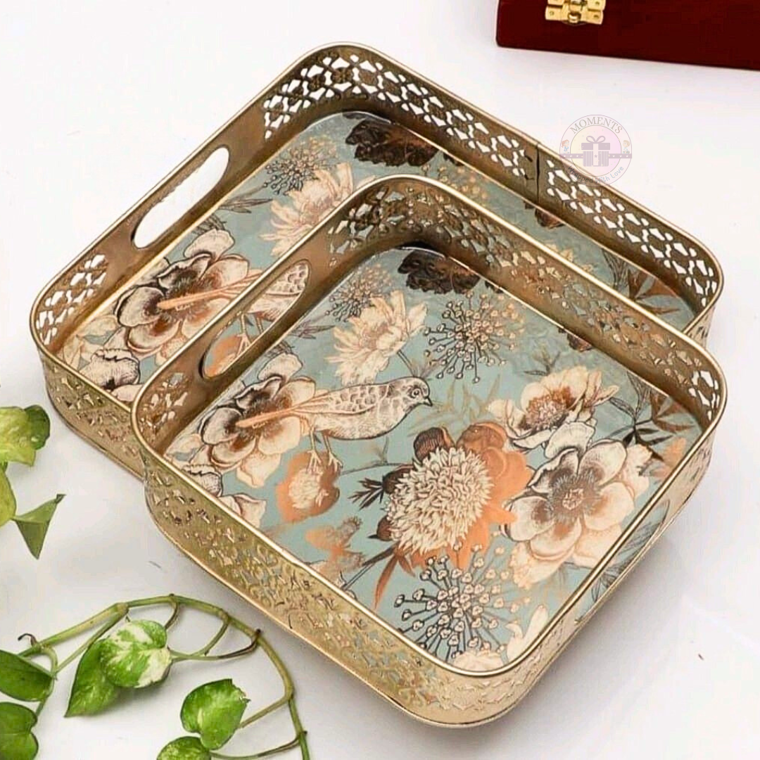 Ornate Bloom Tray