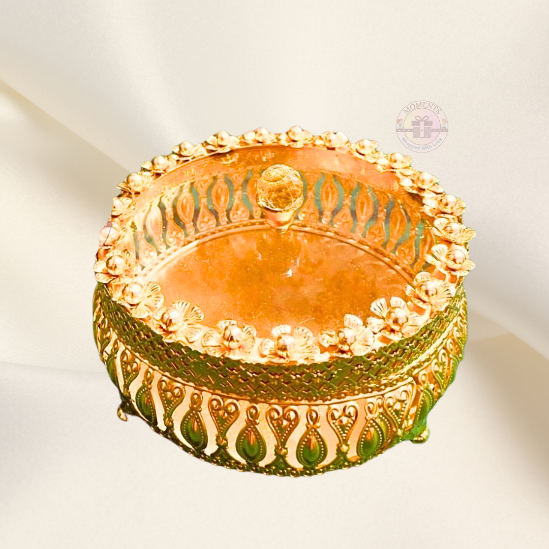 Vintage Floral Trinket