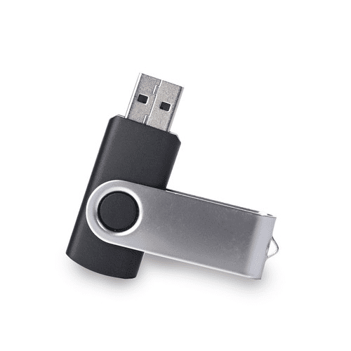 Black Swivel USB Pendrive
