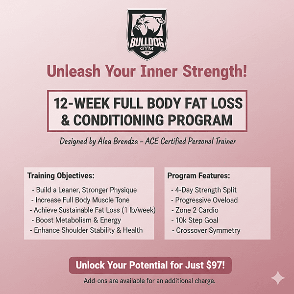 12-week Full Body Fat Loss and Conditioning Program