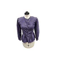Purple Striped Blouse Purple Striped Blouse