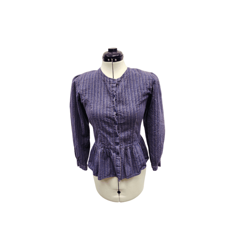 Purple Striped Blouse Purple Striped Blouse