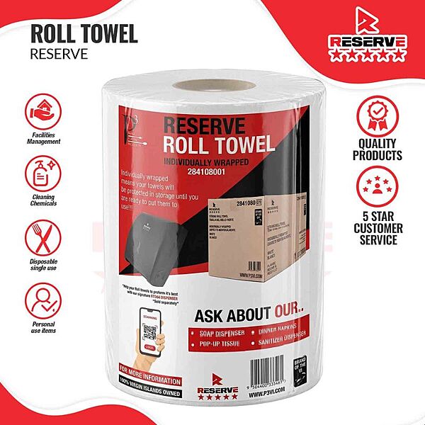 Roll Towel Reserve 12/425ft