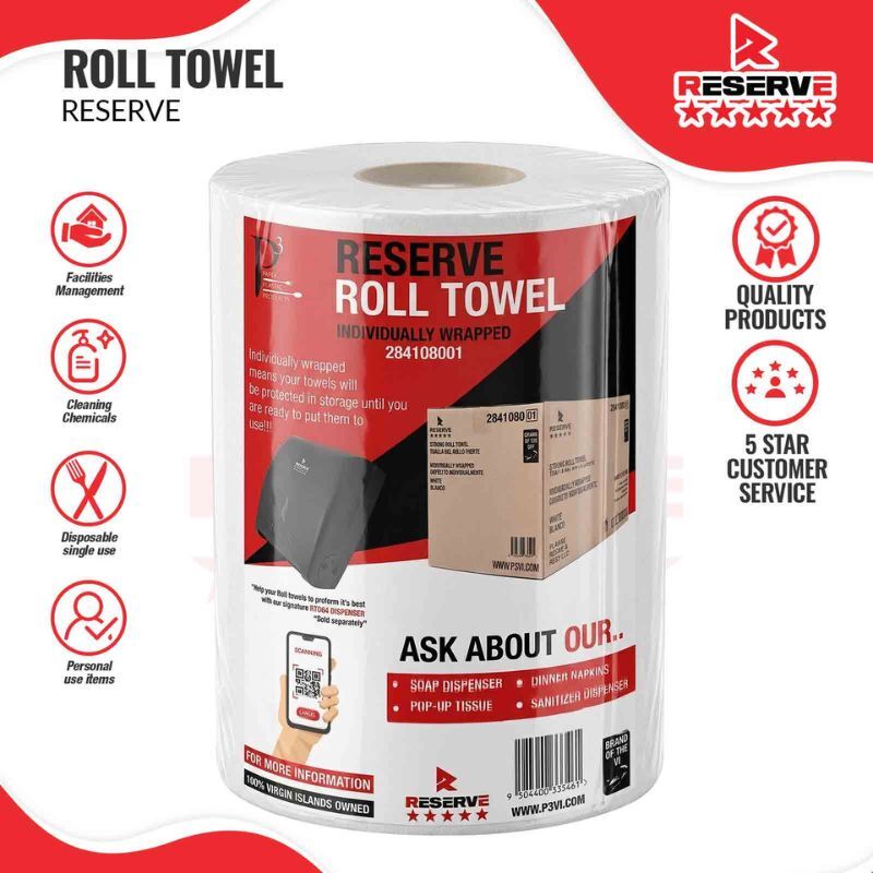 Roll Towel Reserve 12/425ft