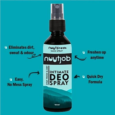 Nuutjob - Nuutfresh Intimate Sack Spray Deodorant 100ml