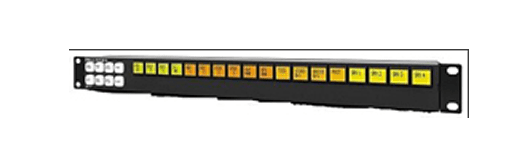 Ross Video RCP-QE18 Ethernet enabled, Fully SW Configurable 1RU Remote Control Panel
