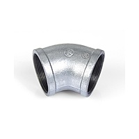GALVANIZED ELBOW 45°F/F 1 1/2"