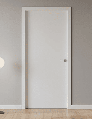 Usa de interior PULLS, MDF, 40 mm, toc reglabil, white matt, 70X200 cm