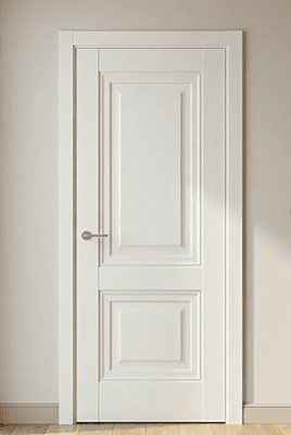 Usa de interior LUX CLASSIC albă cu balamale ascunse, 80X200 cm