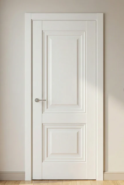 Usa de interior LUX CLASSIC albă cu balamale ascunse, 80X200 cm