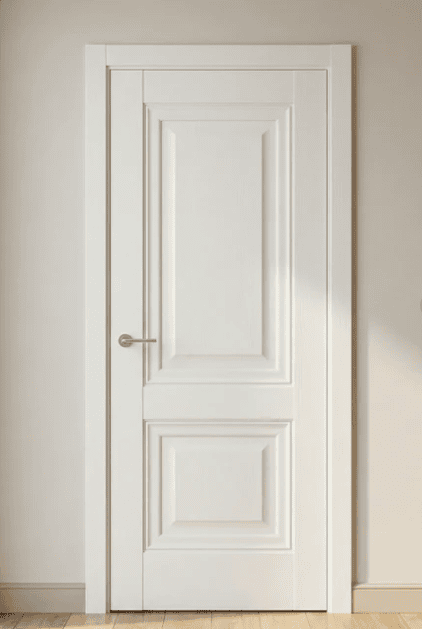 Usa de interior LUX CLASSIC albă cu balamale ascunse, 80X200 cm