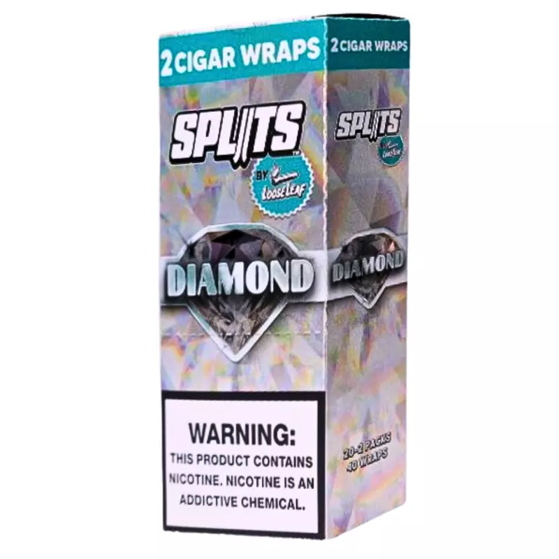 LOOSE LEAF WRAP NONPRICE 2PK - SPLITS DIAMOND