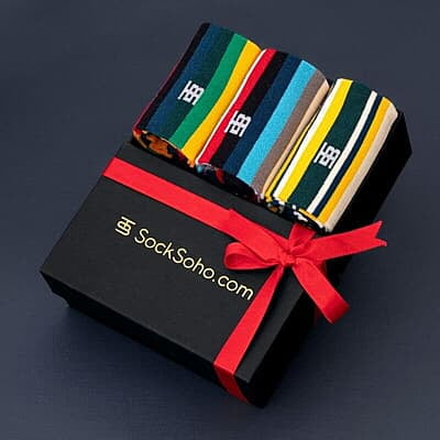 SockSoho - STRIPE GIFT BOX