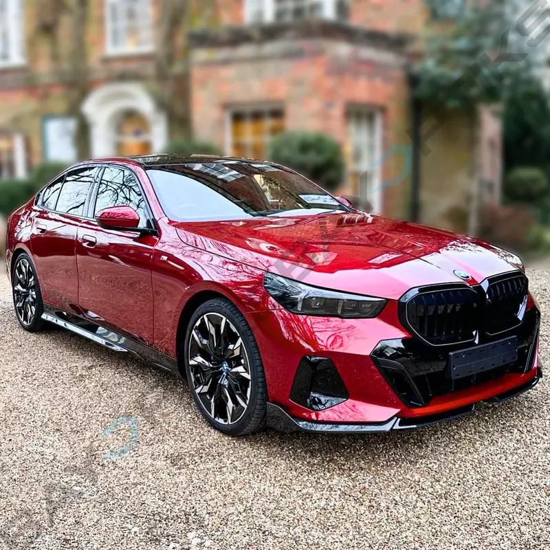 M Performance Style Gloss Black Front Lip Kit – For 2024+ BMW G60 530i / 540i / i5 M Sport