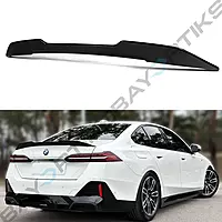PSM Style Gloss Black High-Kick Trunk Spoiler – For 2024–2025 BMW G60 530i