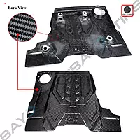 Carbon Fiber Engine Valve Cover – S62 Style for BMW F90 M5 & F91/F92/F93 M8 (2018–2023)