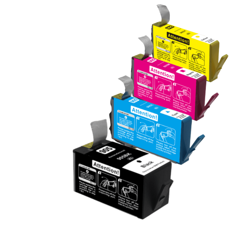 10 Pack Compatible HP 905XL Ink Cartridge Set (4BK2C2M2Y) T6M17AA T6M05AA T6M09AA T6M13AA