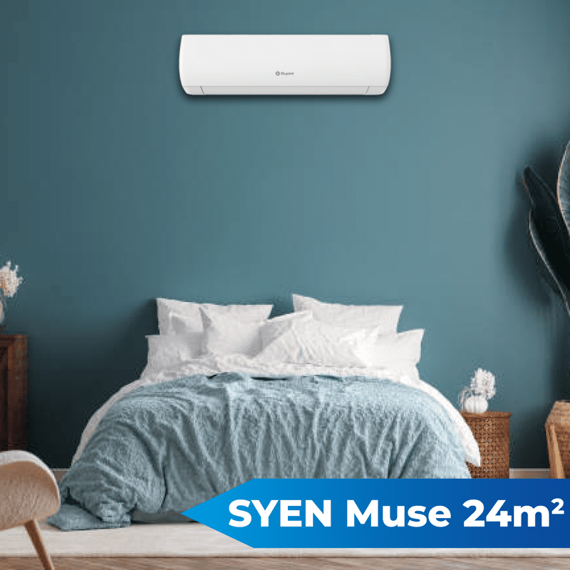 Syen Muse klíma 24 m²-es helyiségbe 3,5 kW Syen Muse klíma 24 m²-es helyiségbe 3,5 kW