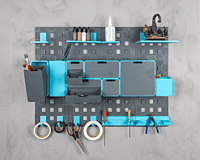 Upright – Wall-Mounted -3D Printed Organizer